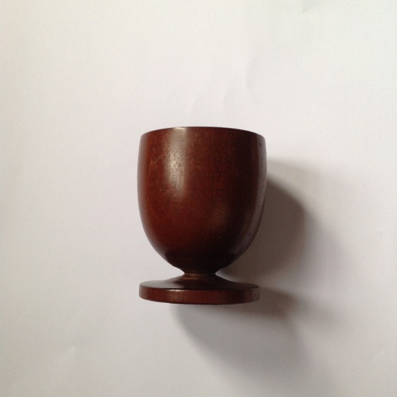 Mahogany Wooden Goblet Wine Cup Shot Party Groomsmen Decoration 2.5 X 2 - Picture 4 of 8